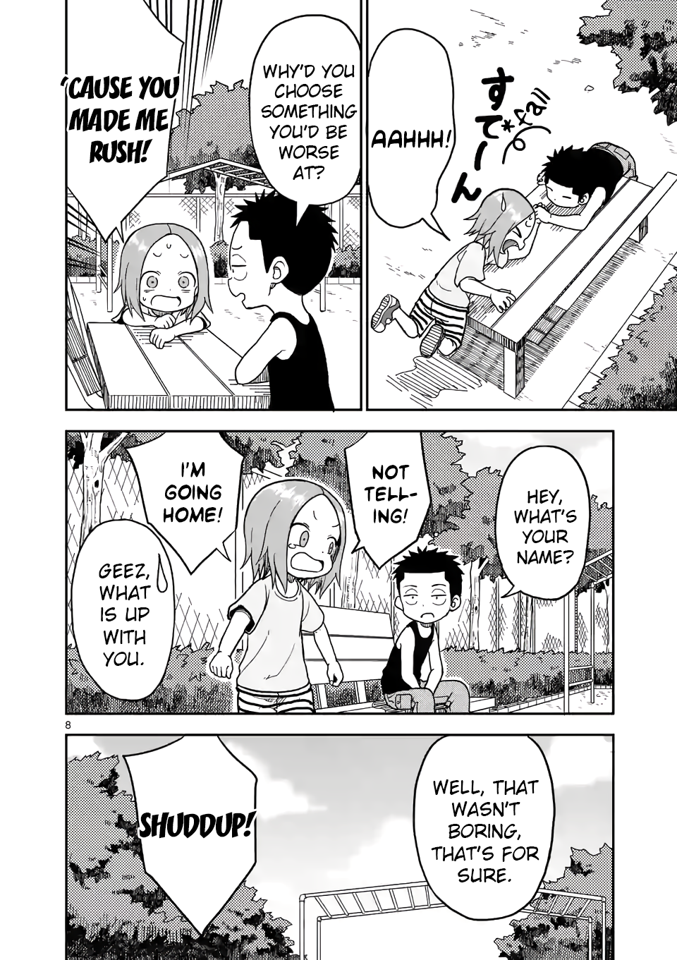 Karakai Jouzu no (Moto) Takagi-san Chapter 93 8